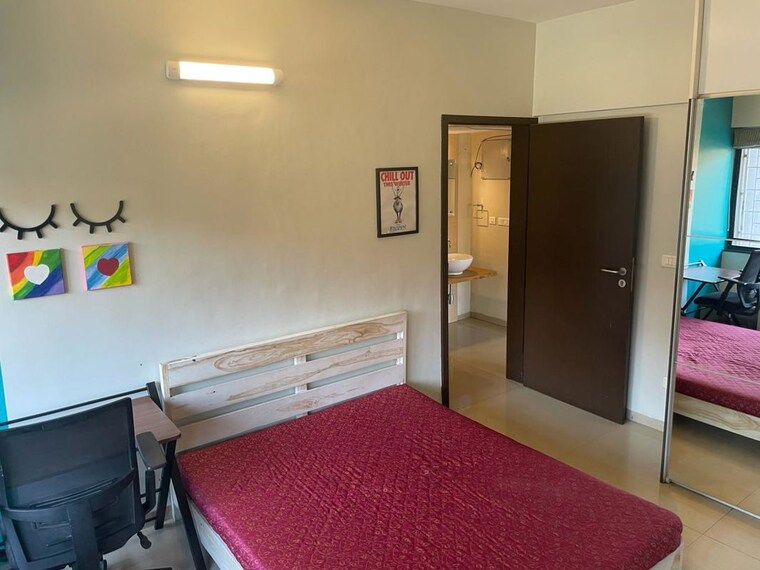 Bedroom, pride-platinum 3 Bedroom 1690 Sq.Ft. Apartment In Baner Pune 10771240