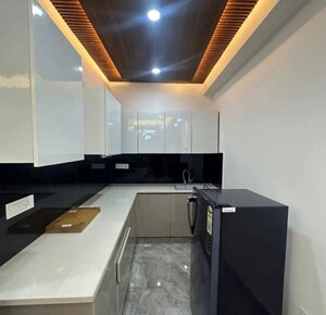 Kitchen in 1 BHK Apartment at Freedom Fighters Enclave – for Rent