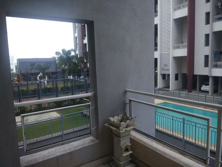 Balcony, alcon-renaissant 2 Bedroom 1400 Sq.Ft. Apartment In Kharadi Pune 10771274