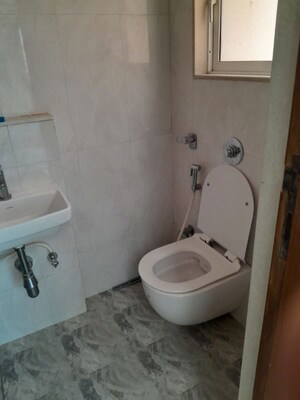 Bathroom in 2 BHK Apartment at Romell Allure, Borivali East – for Rent