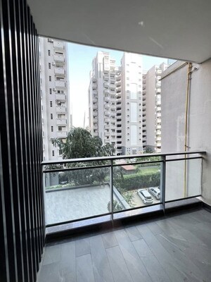 Balcony in 3 BHK Apartment at Suncity Platinum Towers, Sector 28 – for Rent