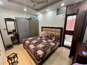 Bedroom in 2 BHK Builder Floor at Lajpat Nagar – for Rent