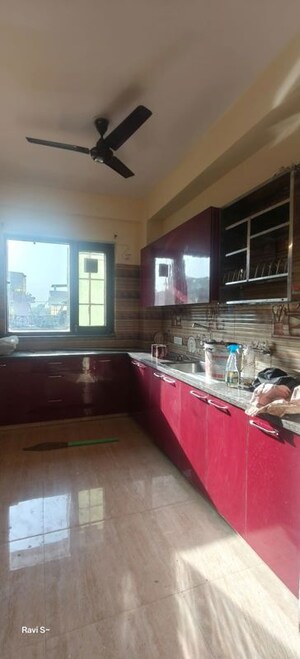 Kitchen in 3 BHK Builder Floor at Palam Vihar – for Rent