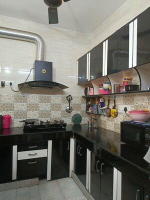 Kitchen in 2 BHK Builder Floor at SS Southend Floors, South City 2 – for Rent
