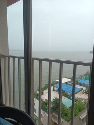 Balcony in 4 BHK Apartment at Sagar Mahal, Walkeshwar – for Sale