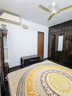Bedroom in 2 BHK Apartment at Lakshmi Ivana, Wakad – for Rent