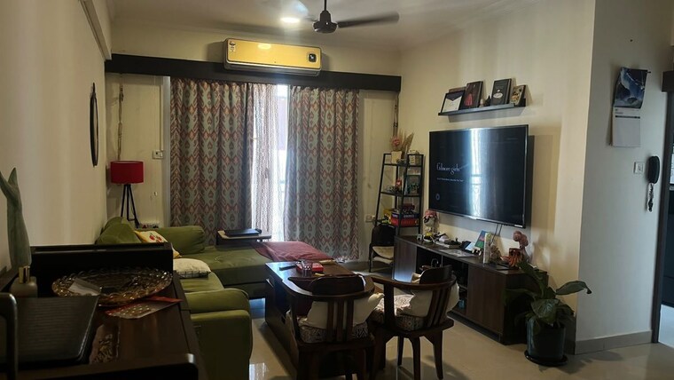 Living Room, lake-home 2 Bedroom 875 Sq.Ft. Apartment In Powai Mumbai 10771437