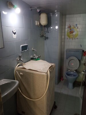 Bathroom in 1 BHK Apartment at Sham Dham Apartment, Sion West – for Rent