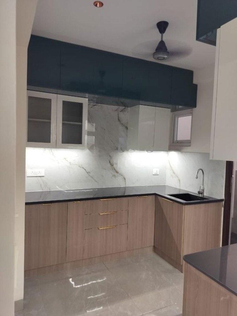 Kitchen, hallmark-skyrena 3 Bedroom 2419 Sq.Ft. Apartment In Narsingi Hyderabad 10771494