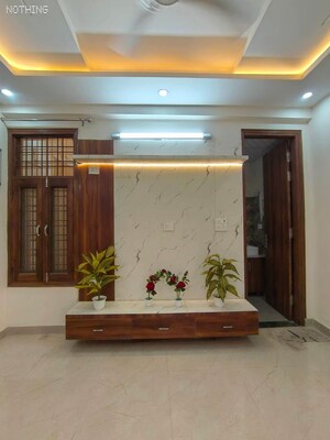 Living Room in 2 BHK Builder Floor at Saket – for Rent