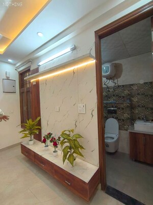 Living Room in 2 BHK Builder Floor at Saket – for Rent