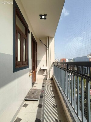 Balcony in 2 BHK Builder Floor at Saket – for Rent