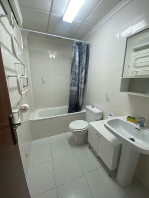 Bathroom in 1 BHK Apartment at Idpl Colony – for Sale