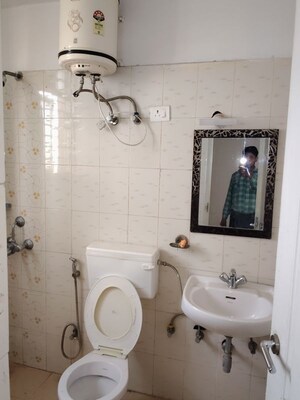 Bathroom in 2 BHK Apartment at Shree Vardhman Mantra, Sector 67 – for Rent