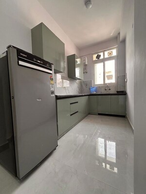 Kitchen in 2 BHK Builder Floor at Chattarpur – for Rent