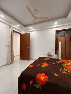 Bedroom in 2 BHK Builder Floor at Chattarpur – for Rent