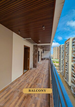 Balcony in 3 BHK Apartment at Narenn Primark Inspira, Miyapur – for Rent