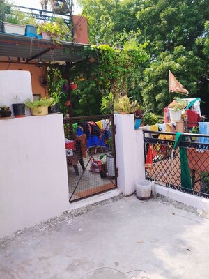 Balcony in 1 RK Independent House at Lal Quarters, Lohia Nagar – for Rent