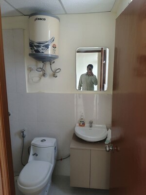 Bathroom in 3 BHK Apartment at Pyramid Infinity, Sector 70 – for Rent