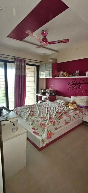Bedroom in 3 BHK Apartment at Trimurti Eternal Exotica, Undri – for Rent
