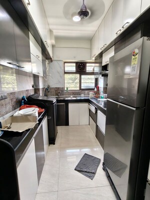 Kitchen in 2 BHK Apartment at K Raheja Vihar, Powai – for Rent