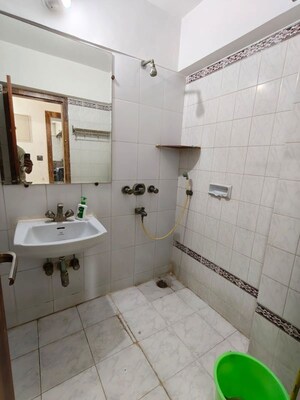 Bathroom in 2 BHK Apartment at K Raheja Vihar, Powai – for Rent