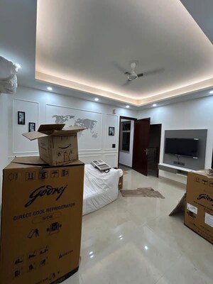 Living Room in 3 BHK Builder Floor at Sector 45 – for Rent