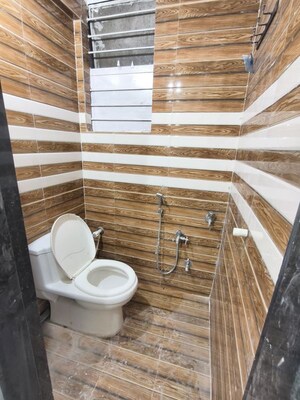 Bathroom in 2 BHK Apartment at Wadgaon Sheri – for Rent