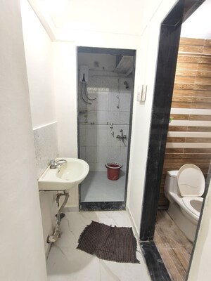 Bathroom in 2 BHK Apartment at Wadgaon Sheri – for Rent