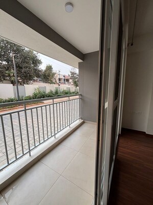 Balcony in 2 BHK Apartment at Adarsh Pinecourt, Chikkagubbi Village – for Rent