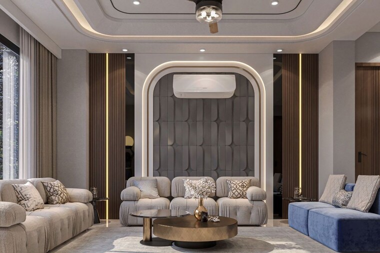 Living Room, sector 43 6 Bedroom 60 Sq.Yd. Independent House In Sector 43 Gurgaon 10771693