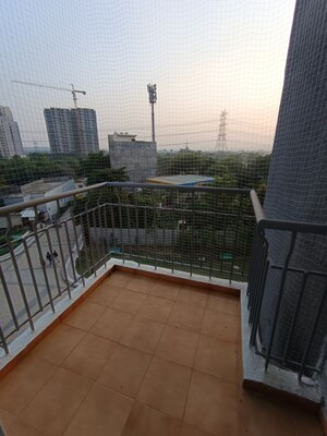 Balcony in 2 BHK Apartment at Supertech Hues, Sector 68 – for Rent