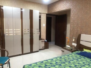 Bedroom in 3 BHK Apartment at Rizvi Cedar, Malad East – for Rent