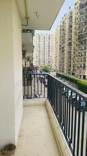 Balcony in 2.5 BHK Apartment at Windsor Paradise 2, Raj Nagar Extension – for Rent