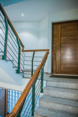 Staircase in 3 BHK Builder Floor at Anand Niketan – for Rent