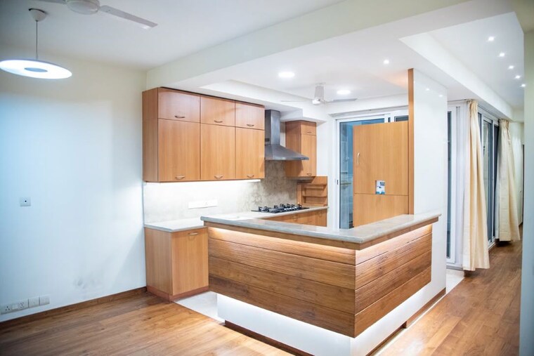 Kitchen, anand niketan 3 Bedroom 340 Sq.Yd. Builder Floor In Anand Niketan Delhi 10771707