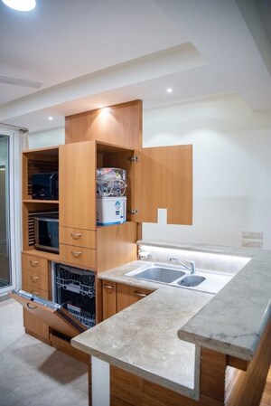 Kitchen/pantry in 3 BHK Builder Floor at Anand Niketan – for Rent