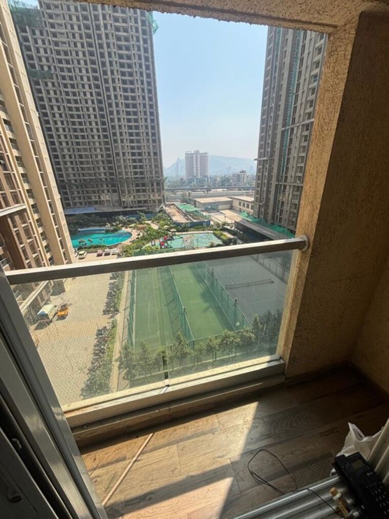 Balcony, dosti-west-county-phase-4-dosti-pine 2 Bedroom 747 Sq.Ft. Apartment In Balkum Pada Thane 10771769