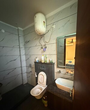 Bathroom in 2 BHK Builder Floor at Sector 14 – for Rent
