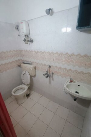 Bathroom in 3 BHK Apartment at Mahavir Milan, Vashi Sector 28 – for Rent