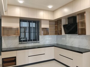 Kitchen in 3 BHK Apartment at Purva Atmosphere, Thanisandra Main Road – for Rent