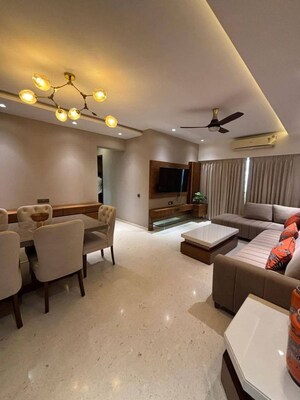 Living Room in 3 BHK Apartment at Mount Mary Bandra, Bandra West – for Rent