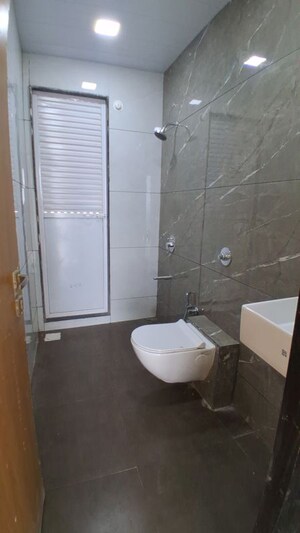 Bathroom in 3 BHK Apartment at Delta Icon, Airoli Sector 7 – for Rent