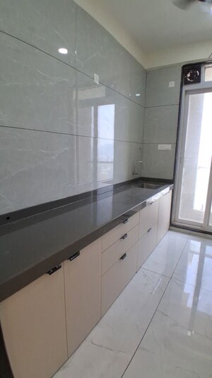 Kitchen in 3 BHK Apartment at Delta Icon, Airoli Sector 7 – for Rent
