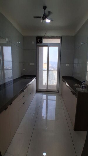 Kitchen in 3 BHK Apartment at Delta Icon, Airoli Sector 7 – for Rent