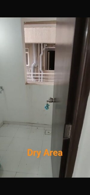 Bathroom in 1.5 BHK Apartment at Puranik Rumah Bali, Ghodbunder Road – for Rent