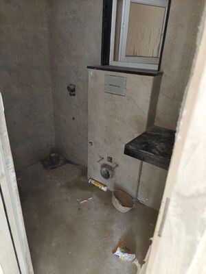 Bathroom in 1 BHK Apartment at Transcon Triumph Tower, Andheri West – for Rent