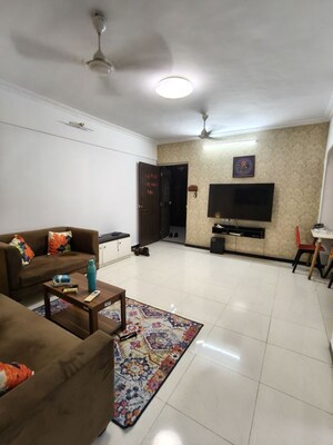 Living Room in 2.5 BHK Apartment at Kailash Plaza, Kopar Khairane – for Sale