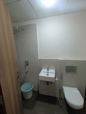 Bathroom in 1.5 BHK Apartment at Piramal Vaikunth, Balkum Pada – for Rent