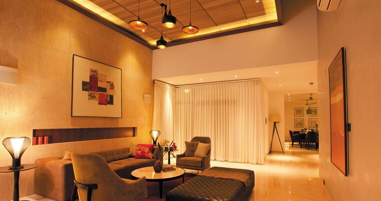 Living Room, brigade-orchards 4 Bedroom 4900 Sq.Ft. Villa In Devanahalli Bangalore 10771895